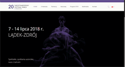 Desktop Screenshot of festiwaltanca.ladek.pl